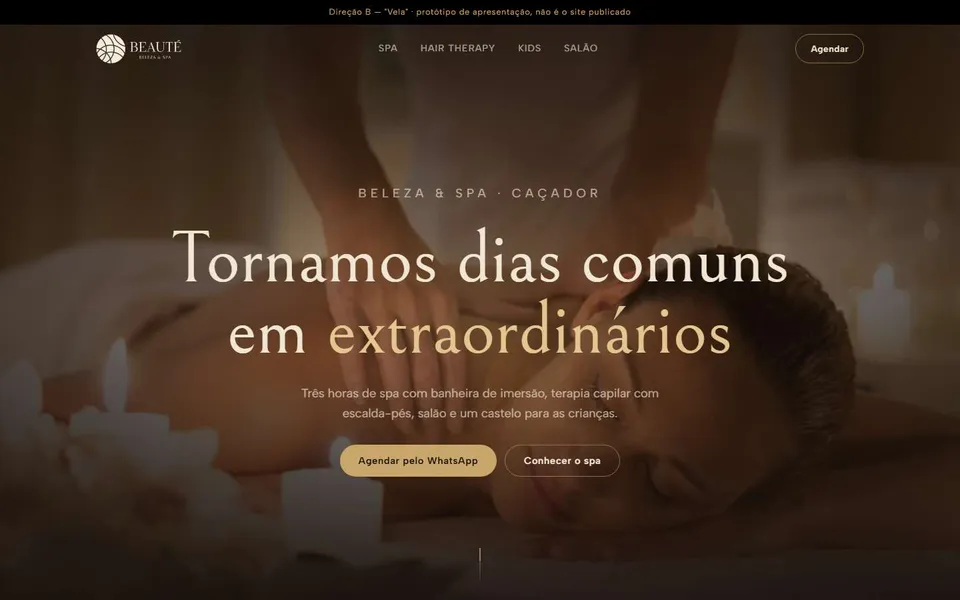 Prévia da direção B